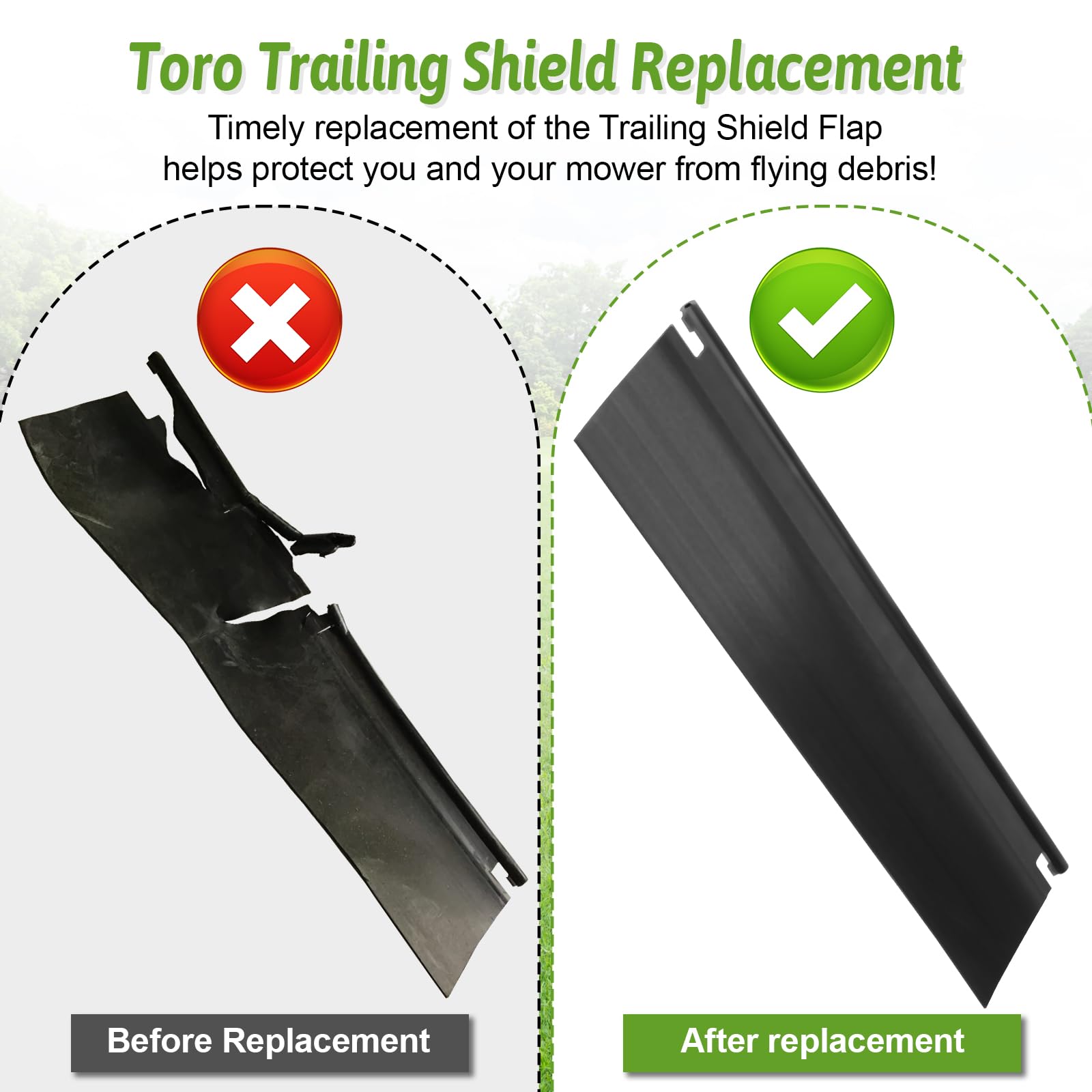 Amazon.com: 731-07203 Trail Shield Compatible with MTD, Columbia